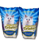 Kit 2 Areias Higiênicas Micro Cristais Sílica 1,8kg Chalesco