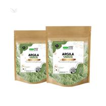 Kit 2 Argila Verde 200G Rocha Saúde