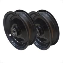 Kit 2 Aro 8 Pol. Roda Com rolamento Para carriola Carrinho Carga
