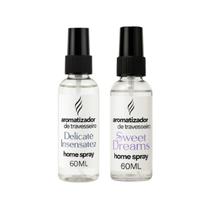 Kit 2 Aromatizador Spray Travesseiro Relaxante 60ml Lar Fresh