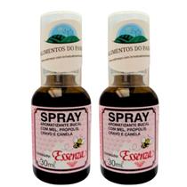 Kit 2 Aromatizante Bucal Cravo e Canela 30Ml - Essenza