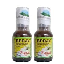 Kit 2 Aromatizante Bucal Própolis e Hortelã 30Ml - Essenza