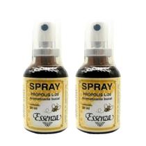 Kit 2 Aromatizante Spray Bucal Própolis L-20 30Ml - Essenza Kit 2 Aromatizante Spray Bucal Própolis L-20 30Ml - Essenza