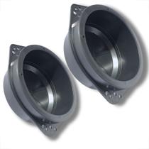 Kit 2 aros adaptador corsa gol pk box 6" caixa para alto falante 226/a3