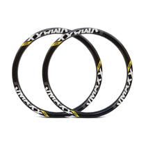 Kit 2 Aros Rodas 26/32F. V-Maxx Preto DH Freio Disco Vzan