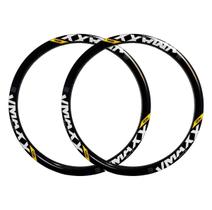 Kit 2 Aros Vmaxx Vzan 26 36f DH Parede Dupla Freio a Disco