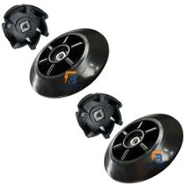 Kit 2 Arrastador do Motor e 2 Arraste do Copo para Liquidificador Mondial Turbo Glass L-1400