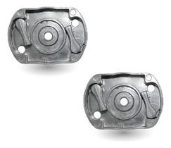 Kit 2 Arrastadores Trinque Trava Metal Roçadeiras 43cc Sanre