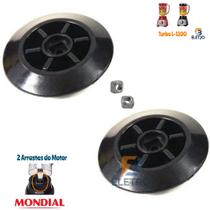 Kit 2 Arraste do Motor Liquidificador Mondial L1100 Turbo Inox
