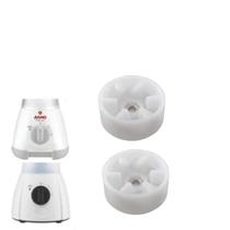 Kit 2 Arraste Motor Liquidificador Serve Para Arno Faciclic Optimix Plus