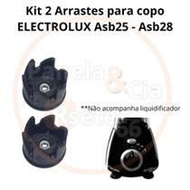 Kit 2 arrastes do copo para liquidificador ELECTROLUX ASB25 ASB28 CUISINE Kit 2 arrastes do copo para liquidificador ELECTROLUX ASB25 ASB28 CUISINE