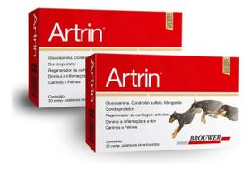 kit 2 Artrin Anti-inflamatório E Condroprotetor 30 Comp. Brouwer kit 2 Artrin Anti-inflamatório E Condroprotetor 30 Comp. Brouwer