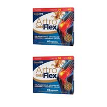 Kit 2 Artroflex Colágeno Tipo 2 E Vitaminas 60 Cápsulas - Goodvit