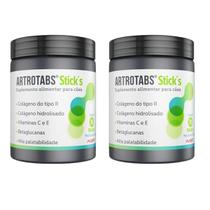 Kit 2 Artrotabs Sticks Avert Articulações Cães 30 Unidades Kit 2 Artrotabs Sticks Avert Articulações Cães 30 Unidades