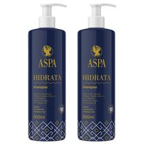 Kit 2 Aspa Shampoo Hidrata Vegano S/ Parabeno-Silicone 300ml