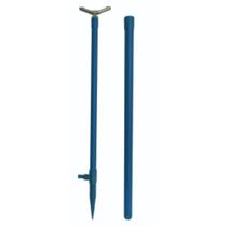 Kit 2 Aspersor Irrigação Rotativo Alumínio Zincado Modelo - 1 Metro - 1000 L/h água