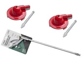 Kit 2 Aspersores Irrigação Chuvisco + Esguicho Jet Gatilho