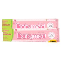 Kit 2 Assaduras Babymed Rosa Pomada Para Assaduras 45g