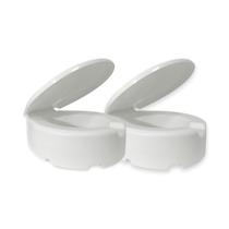 Kit 2 Assentos Sanitários Elevado 13cm Pós Operatório Idoso