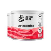 Kit 2 Astaxantina Ocean Drop 60 Cápsulas