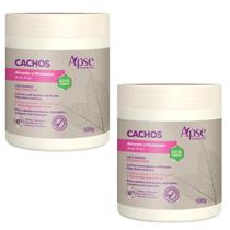 Kit 2 Ativador E Modelador De Cachos Apse Vegano Anti Frizz Creme De Pentar Uso Diario 1Kg