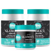 Kit 2 Ativadores 1kg + Máscara BioVegetais Cachos de Mola