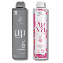 Kit 2 Ativadores Cachos com 1 Litro Nutrição Intensa + 1 Litro Pitaya Mazzo Kit 2 Ativadores Cachos com 1 Litro Nutrição Intensa + 1 Litro Pitaya Mazzo