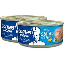 Kit 2 Atum Sólido em Óleo Gomes da Costa 170g Kit 2 Atum Sólido em Óleo Gomes da Costa 170g