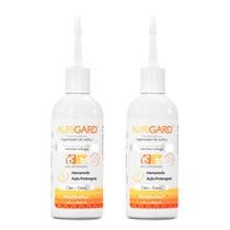 Kit 2 Aurigard Higienizador Orelhas Cães Botupharma 100ml