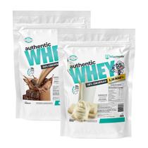 Kit 2 Authentic Whey 900g Choc + Choc Bco - WiseHealth Kit 2 Authentic Whey 900g Choc + Choc Bco - WiseHealth