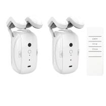 Kit 2 Automatizador De Cortina Trilho Roamano Controle Plus Kit 2 Automatizador De Cortina Trilho Roamano Controle Plus