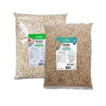 Kit 2 Aveia Em Flocos Sem Glúten Leve Croc 1Kg: Grossos,