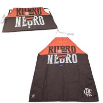 Kit 2 Avental Protetor Cozinheiro Flamengo Rubro Negro Churrasqueiro Oficial com Selo