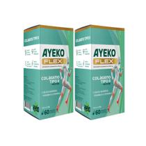 KIT 2 AyekoFlex (colágeno Tipo 2 + Associações) 60caps