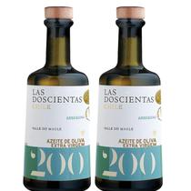 Kit 2 Azeite De Oliva Las Doscientas Extra Virgem Arbequina Chile 500ml