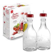 Kit 2 Azeiteros 500ml Quattro Stagioni - Bormioli Rocco Kit 2 Azeiteros 500ml Quattro Stagioni - Bormioli Rocco