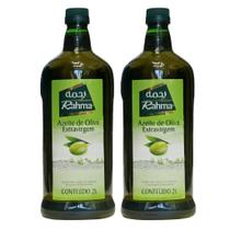 Kit 2 azeites de oliva extra virgem rahma tunísia mediterrâneo 2l sabor autêntico Kit 2 azeites de oliva extra virgem rahma tunísia mediterrâneo 2l sabor autêntico