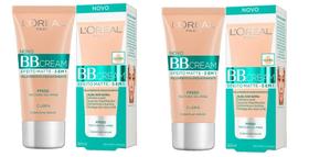 Kit 2 B.B Cream Efeito Matte 5 em 1 30ml Cor Clara - Loréal Paris