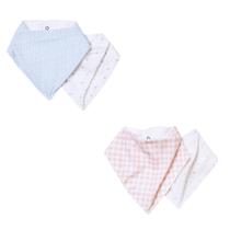Kit 2 Babador Bandana Bordados Papi Contem 02 Un Kit 2 Babador Bandana Bordados Papi Contem 02 Un