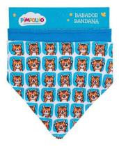 Kit 2 Babador Bandana Pimpolho Algodão Meninos 8956