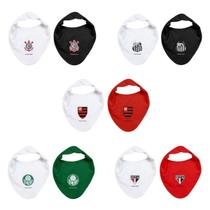 Kit 2 Babador De Times De Futebol Torcida Baby