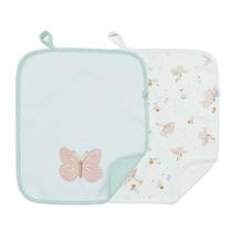 Kit 2 Babinhas Paninho Boca Matelasse Cerejeira Pêssego - Hug Kit 2 Babinhas Paninho Boca Matelasse Cerejeira Pêssego - Hug