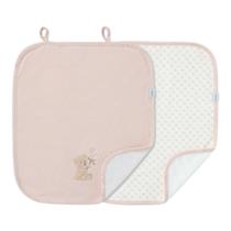 Kit 2 Babinhas Paninho de Boca Bebê Menina New Baby -Hug Kit 2 Babinhas Paninho de Boca Bebê Menina New Baby -Hug