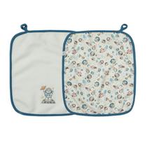 Kit 2 Babinhas Paninho de Boca Menino Matelasse Espacial -Hug