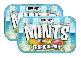 kit 2 Bala BIG SKY MINTS Sabor TROPICAL Mix 50G