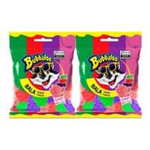 Kit 2 Bala Bubbaloo Gatos Mix Sortidas 75g