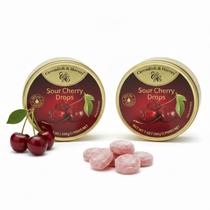Kit 2 Bala CAVENDISH & HARVEY Sour Cherry Drops 200g