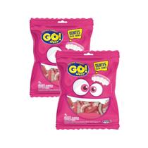 Kit 2 Bala GO! Jelly Dentadura 70g Kit 2 Bala GO! Jelly Dentadura 70g