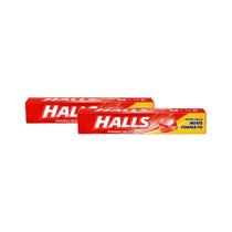 Kit 2 Bala Halls Morango 28g Kit 2 Bala Halls Morango 28g