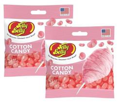 kit 2 BALA JELLY BELLY COTTON CANDY SABOR ALGODÃO DOCE 99G